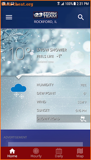 WIFR Weather screenshot