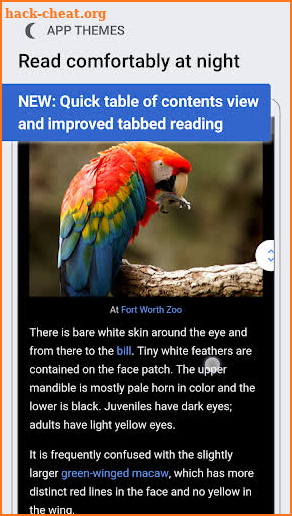 Wikipedia Beta screenshot