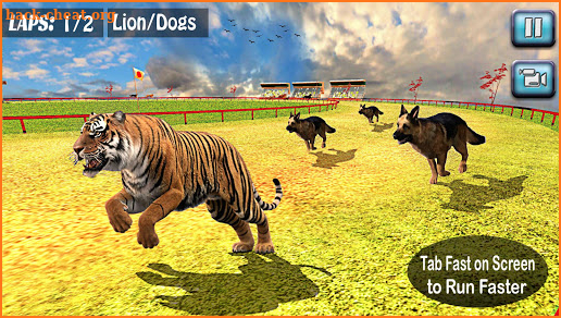 Wild Animal Racing Tournament 2019: Dog Racing screenshot