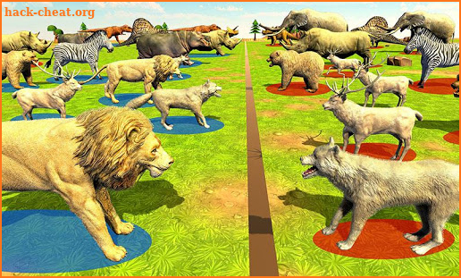 Wild Animals Kingdom Battle Simulator 2018 screenshot