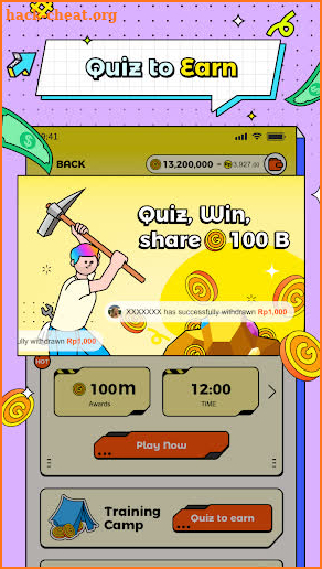 Wild Cash | Quiz to Earn screenshot