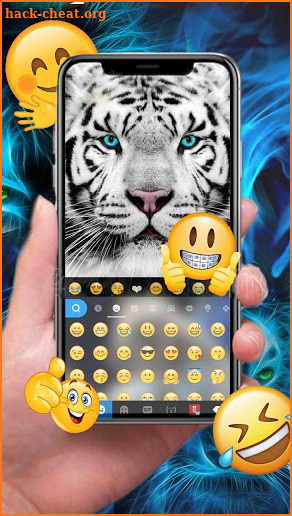 Wild Cheetah Keyboard Theme screenshot