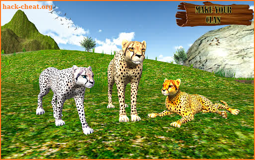 Wild Cheetah Simulator Game 3d screenshot