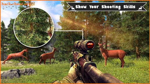 Wild Deer Hunting Jungle Shooter screenshot