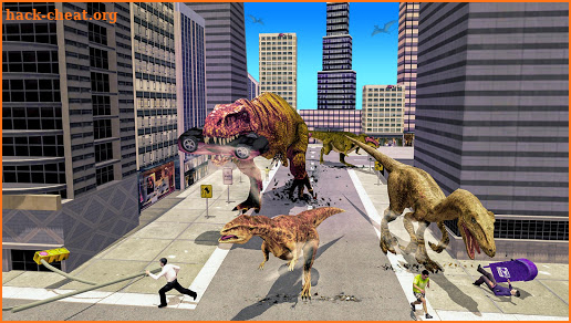 Wild Dino Attack City Simulator screenshot