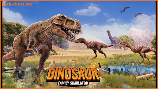 Wild Dino Family Simulator: Dinosaur Games screenshot