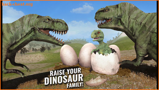 Wild Dino Family Simulator: Dinosaur Games screenshot