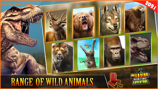 Wild Dino Hunting Adventure: Animal Shooting Games screenshot