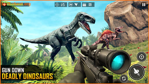 Wild Dino Hunting Game : Animal Shooting Games screenshot