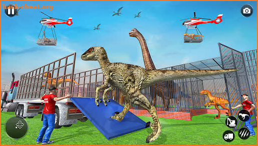 Wild Dino Transport & Rescue Mission screenshot