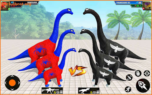 Wild Dinosaur Fighting Games screenshot