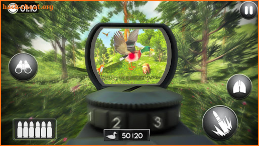 Wild Duck Hunter 2020- Bird hunting games with gun screenshot