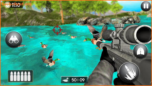 Wild Duck Hunter 2020- Bird hunting games with gun screenshot