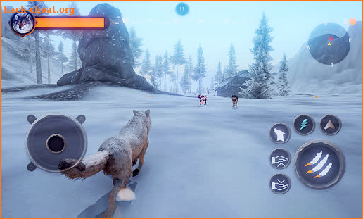 Wild Fantasy Wolf Simulator screenshot