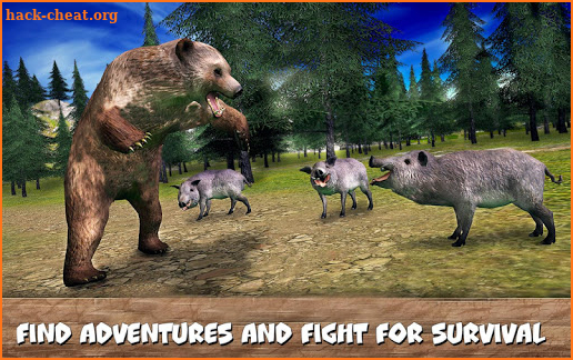 Wild Forest Survival: Animal Simulator screenshot