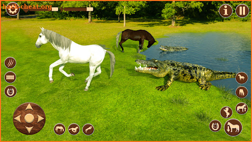 Wild Horse Riding Sim: Racing screenshot