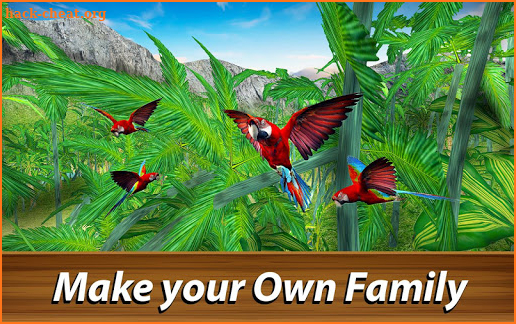 🐦 Wild Parrot Survival - jungle bird simulator! screenshot