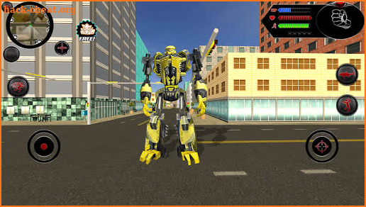 Wild Robot Shark Attack - Transforming Shark Robot screenshot