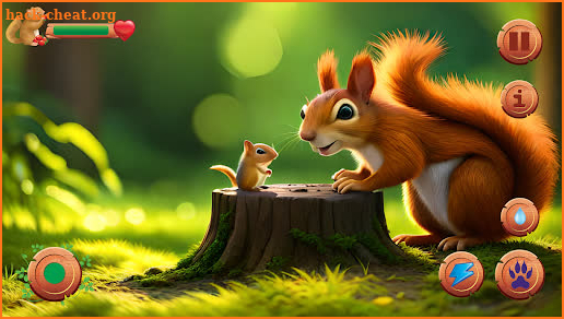 Wild Squirrel Simulator Game screenshot