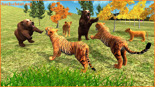 Wild Tiger Family Simulator - Tiger Games screenshot