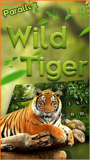 Wild Tiger Parallax screenshot