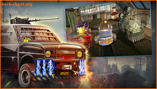 Wild Truck Hitting Zombies screenshot