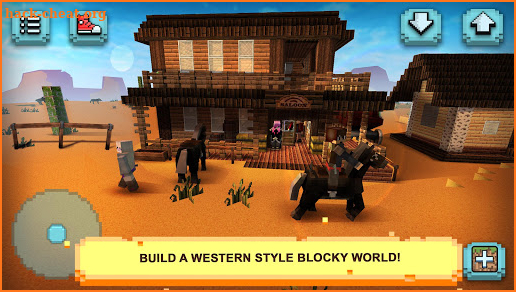 Wild West Craft: Building Cowboys & Indians World screenshot