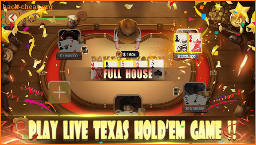 Wild West Poker- Free online Texas Holdem Poker screenshot