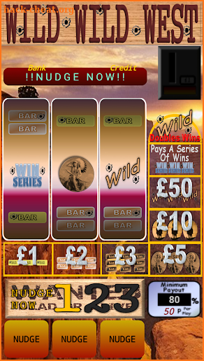 WILD WILD West Slot Machine screenshot