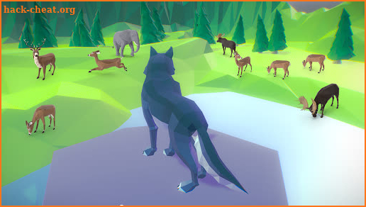 Wild Wolf Simulator Games screenshot