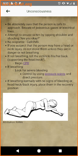 Wilderness First Aid screenshot