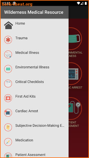 Wilderness Medicine Reference screenshot