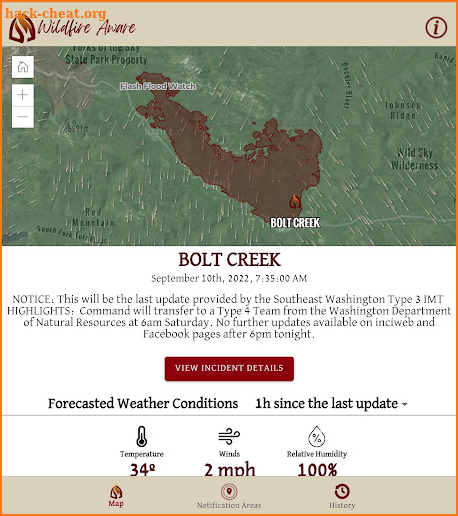 Wildfire Aware screenshot