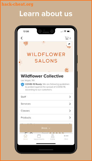 Wildflower Salons screenshot