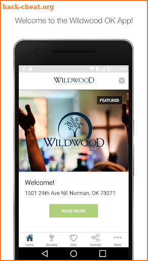 Wildwood Community Church screenshot