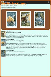 Wildwood Tarot screenshot