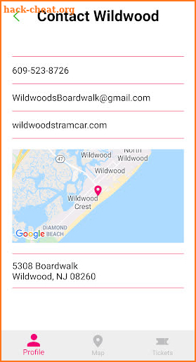 Wildwoods Tram Car screenshot