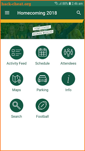 William & Mary Alumni Events screenshot