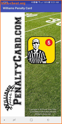 Williams Penalty Card screenshot