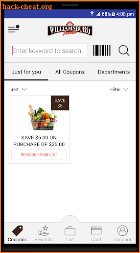 Williamsburg Foods screenshot