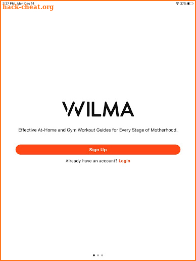 Wilma Fit screenshot