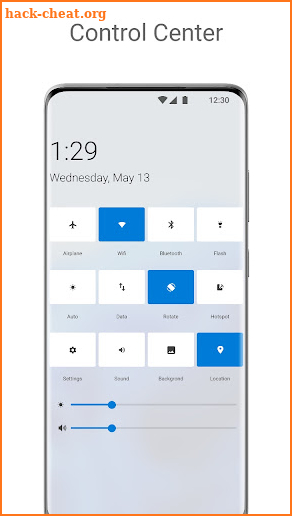 Win 11 Style Control Center screenshot