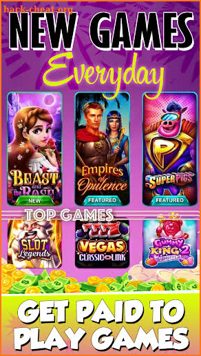 Win Cash Games BIG MONEY Slots screenshot