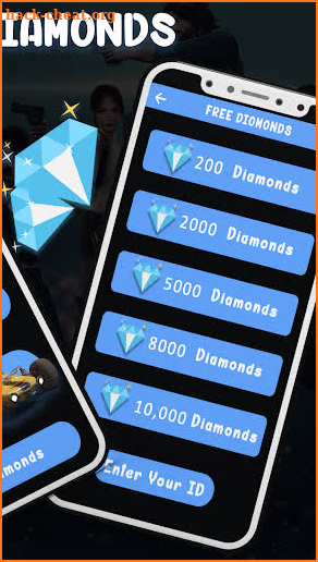 Win Diamonds For FFire Daily Skin Tools screenshot