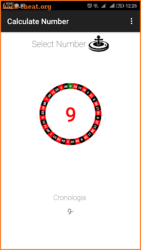 Win Roulette Tracker Calculate screenshot