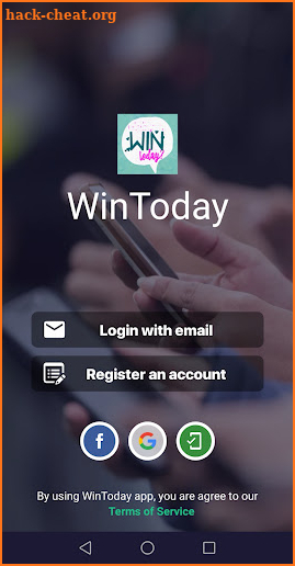 Win today App Cash Rewards App screenshot