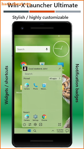 Win-X Launcher Ultimate screenshot