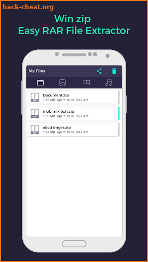 Win zip - Easy RAR File Extractor screenshot