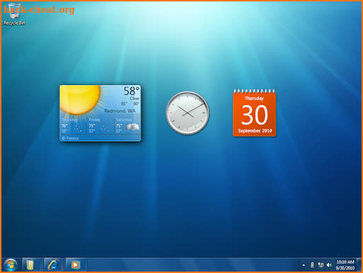 Win7 Windows 7 Reference screenshot