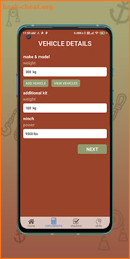 Winch App screenshot